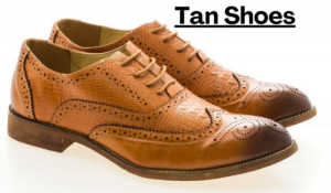 tan shoes